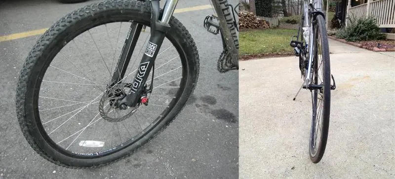 Centrowanie kół rowerowych