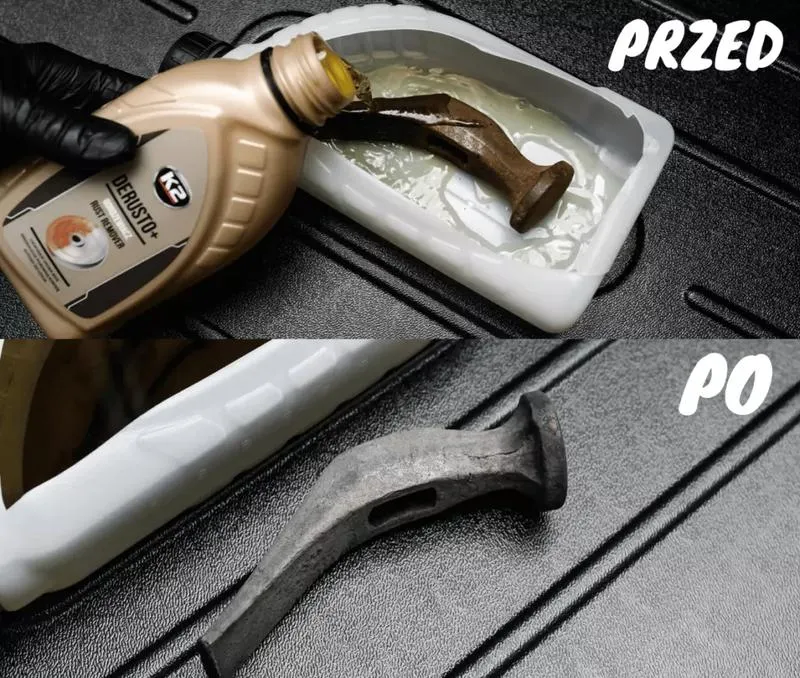 Domowe metody usuwania rdzy