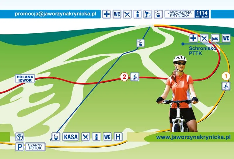 Górskie trasy rowerowe