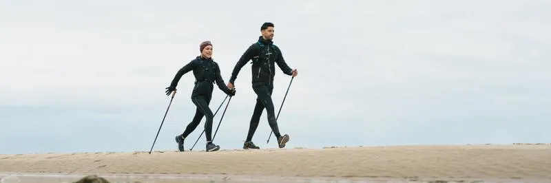 Nordic walking i rower