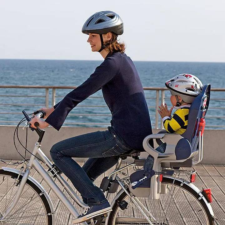 Przedni czy tylny fotelik rowerowy