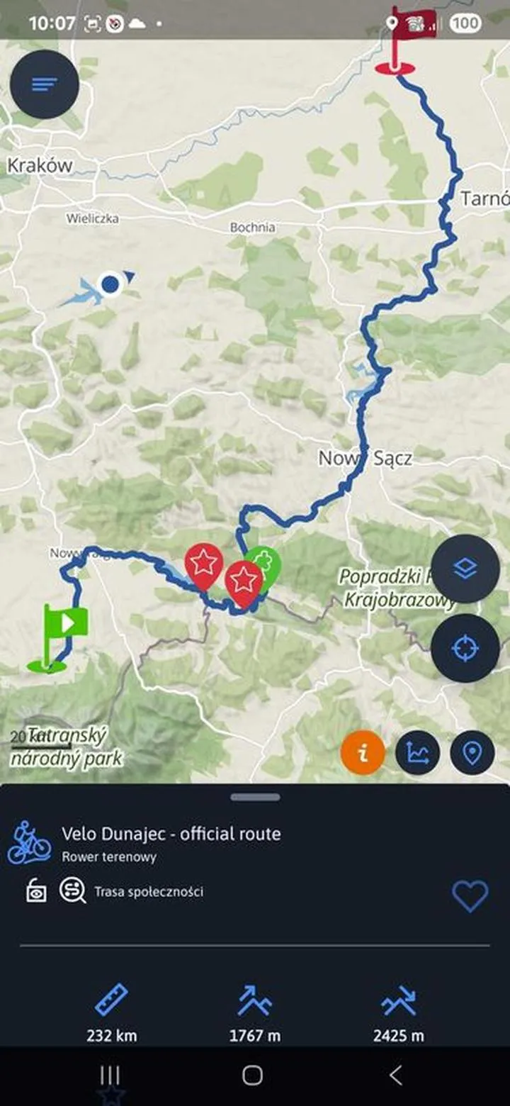 Przewodnik rowerowy Traseo