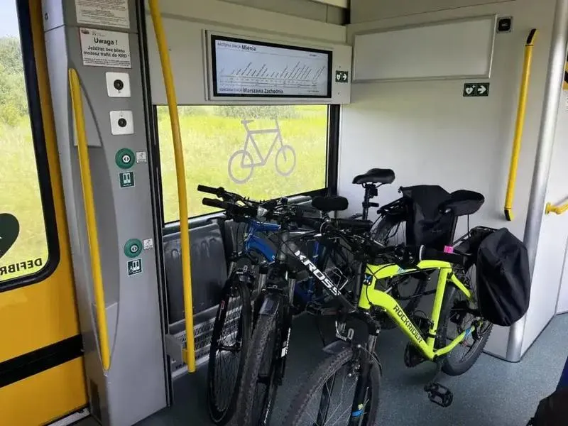 Przewóz roweru pociągiem