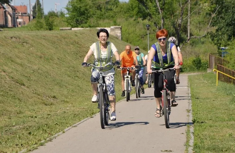 Szlaki rowerowe jeziora Mamry