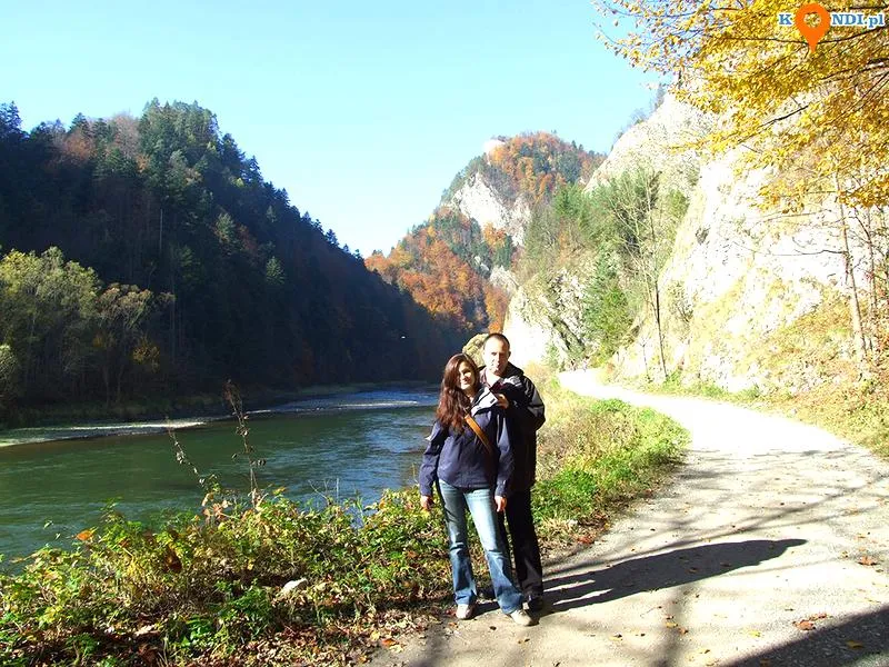 Trasą rowerowa Szczawnica