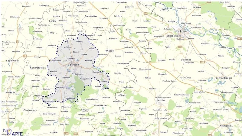 Trasy rowerowe Strzelin