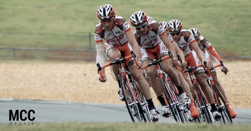 Trening na rowerze