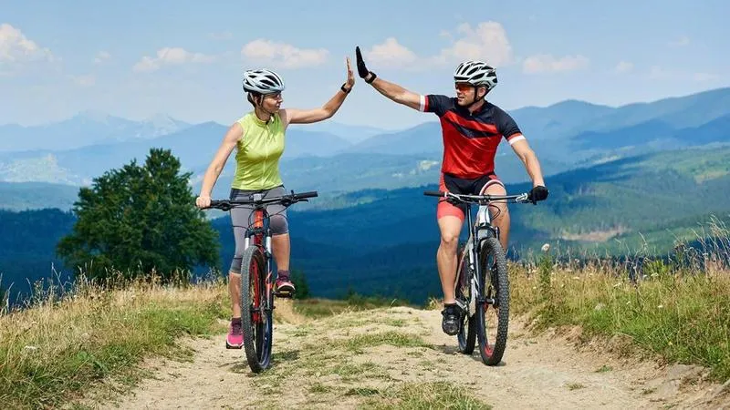 Trening rowerowy dla osób z nadwagą